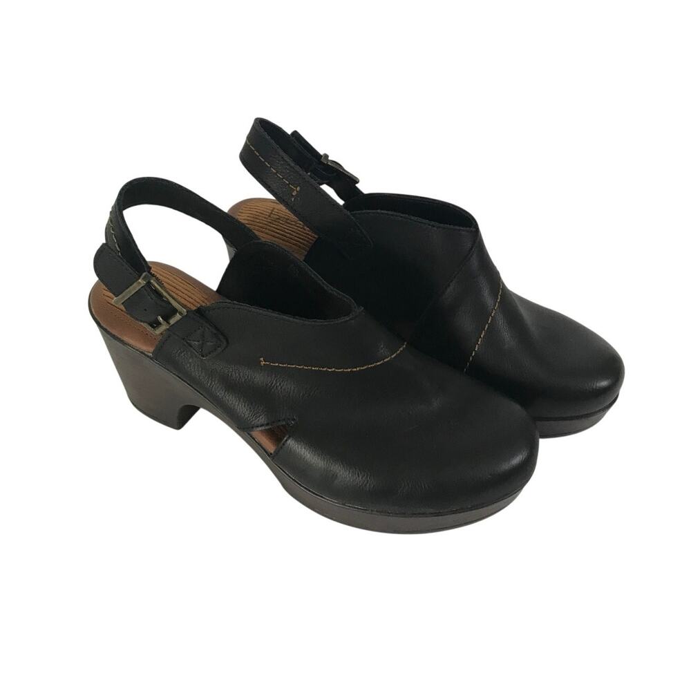 B.O.C. by Børn Concept Clog Size 11 Women Cecila Slingback Platform Black New
